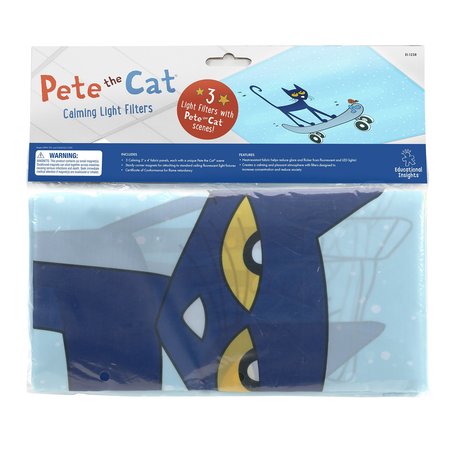 EDUCATIONAL INSIGHTS Pete the Cat Calming Light Filters, 3PK 1238